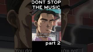 Initial D  DONT STOP THE MUSIC p2 eurobeat shorts [upl. by Dowd]