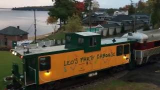 Hobo Railroad  Lake Winnipesaukee Scenic Train Weirs Beach  Laconia New Hampshire [upl. by Ruelu]