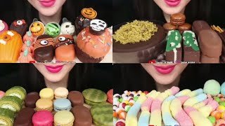 Jane ASMR MUKBANG  COMPILATION 7 [upl. by Annohsed]