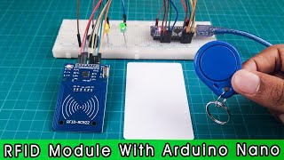 How to use RFID WITH ARDUINO NANO  RFID WITH ARDUINO NANO Tutorial step by step Code amp Circuit [upl. by Aneleve808]