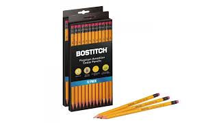 Bostitch Classic Yellow Cedar 2HB Pencil Review [upl. by Yeslrahc]