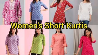 Womens Short KurtisTunics for womens kurti meeshohaul [upl. by Eiramrebma]