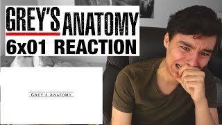 Greys Anatomy 6x01  REACTION [upl. by Enileuqcaj]