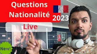 Live Questions réponses entretien assimilation nationalité française naturalisation française [upl. by Vlada]