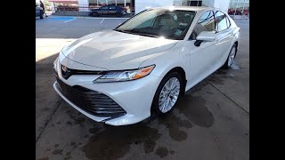 2020 Toyota Camry Hybrid XLE  Shreveport La [upl. by Alleacim710]