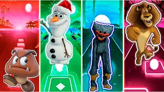 GOOMBA  OLAF  HUGGY WUGGY  ALEX  Tiles Hop EDM RUSH [upl. by Adnahsor480]