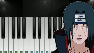 Senya  Itachi Theme  Piano Notes  Walkband  RyuK [upl. by Oicanata]