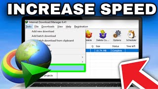 How To Increase IDM Download Speed 2024 [upl. by Ajoop]