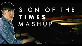 MUST SEE quotSign of the Timesquot Mashup  Harry Styles Bowie Elton Cover By TYLER [upl. by Hill]