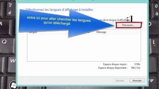 comment ajouter les langues à windows 8 et 81 [upl. by Enirak4]