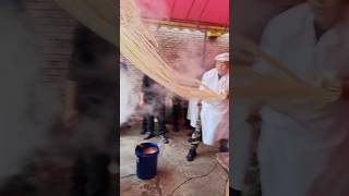 Iron Pot HandPulled Noodles at a Shanxi Rural Flowing Banquet chinesefood noodles [upl. by Masha]