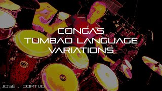 Jose Cortijo  Congas  Tumbao  one conga language variations  josethursdaysgroove [upl. by Nanni316]