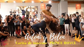 Carita de Inocente  PRINCE ROYCE  ANTONI Y BELEN  Bachata Fusion [upl. by Ecinahs]