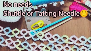 54 Tatting ❤️ ideas ❤️how to Tatting [upl. by Martica]