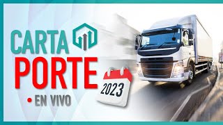 CURSO CARTA PORTE 20222023  TODO LO QUE DEBES SABAR PARA TU NEGOCIO [upl. by Taka429]