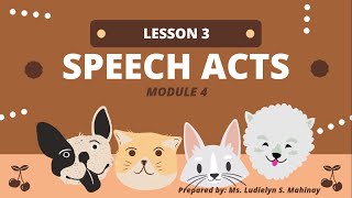 SPEECH ACTS [upl. by Nagey]