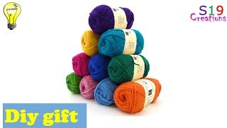 woolen craft ideas  easy and useful diy  Creative crafts  diy arts and crafts  diy gift ideas [upl. by Anyak671]