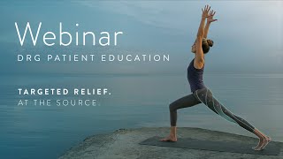 DRG Patient Education Webinar [upl. by Aed]