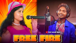 FREE FIRE  APE DO PERA DADA  ANJALI HEMBRAM amp BIREN MARDI  NEW SANTHAL FULL SONG 2024 [upl. by Pederson]