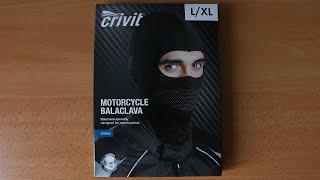 Crivit Motorcycle Balaclava  Unboxing [upl. by Nerak]