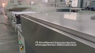 PE Monofilament Extrusion Line [upl. by Shelby924]