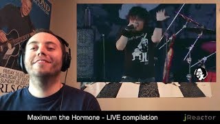 Maximum The Hormone  Live Compilation REACTION [upl. by Monahan]