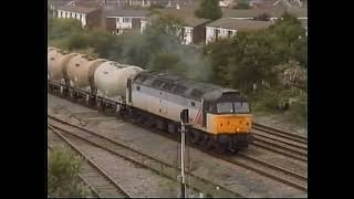 Rails in Wales 59 miles chasing 47212 AberthawBriton FerryNewport [upl. by Alehcim]