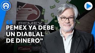 Pemex ya tiene una deuda de casi 2 billones de pesos Ruiz Healy [upl. by Raseda]