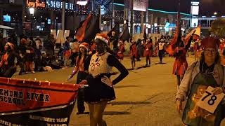 Nansemond River Marching Band Norfolk Illumination Parade 2023 [upl. by Coit]