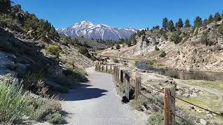 Hot Creek Geological Area in the Long Valley Caldera California [upl. by Yasu498]