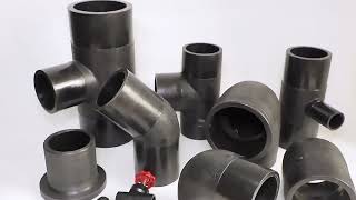 HDPE pipe fittings HDPE FITTINGS ELECTROFUSION FITTINGS PLASTIC FITTINGS [upl. by Denis]