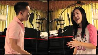 Cover Somebody to love  Justin Bieber by Megan Lee amp Jason Chen [upl. by Latsyrcal]