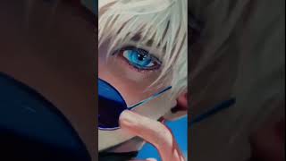 Gojo Satoru realistic drawing anime art gojo [upl. by Bajaj]