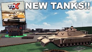 NEW TDX Tank Spawner Tower  ROBLOX [upl. by Etteoj]