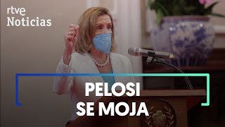 PELOSI en TAIWÁN quotEl MUNDO se enfrenta a una ELECCIÓN entre DEMOCRACIA y AUTOCRACIAquot  RTVE [upl. by Lodnar]