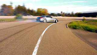 350z OnRamp Drift  Robbyaintshit  UpSlideDown Drift [upl. by Juana]