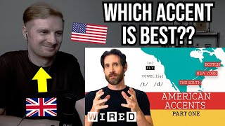 Reaction To Accent Expert Gives a Tour of US Accents [upl. by Dekeles]