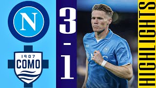 Scott McTominay Goal  Napoli Vs Como 31 Highlights  SERIE A 20242025 [upl. by Idisahc]