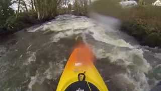 Dalbeattie Barr Burn Kayaking [upl. by Kamin774]