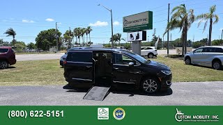 2018 Chrysler Pacifica with a Braunability Folding Side Entry Ramp [upl. by Sibylla]