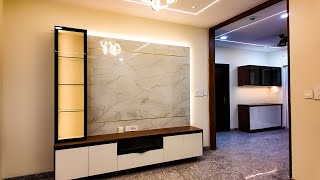 2 BHK Apartment Modern Interiors at Bollineni Bion  B  911 by DzineHome [upl. by Teyut]