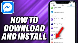 How To Download And Install Messenger Lite In An Android 2024  Quick Help [upl. by Georgeanne]