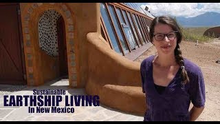 Earthship Underground House Tour Sustainable and Net Zero Living [upl. by Shuma873]