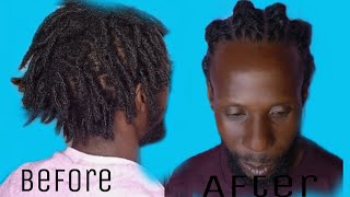 Retwist And Style  Locs Maintenance [upl. by Concordia]