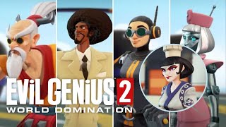 Evil Genius 2  รีวิว Henchmen 5 คน ใครเก่งยังไง [upl. by Enomad488]