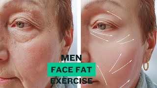 Face Fat Loss Exercise Mens Ultimate Guide [upl. by Aitnauq]