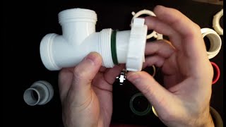 Slip Joint Nuts and Washers And How They Work [upl. by Eustazio]