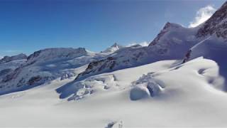 Flying to the Jungfrau  Switzerland [upl. by Nallek511]