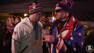 Donnie Does The USA Gold Medal Curling Team Feat quotThe Truth From Duluthquot John Shuster [upl. by Bucella]