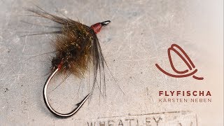 How to tie a Black and Peacock Spider wet fly [upl. by Nygem]